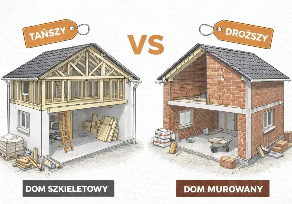 Koszt budowy domu szkieletowego 2026 - Ile naprawdę zapłacisz?
