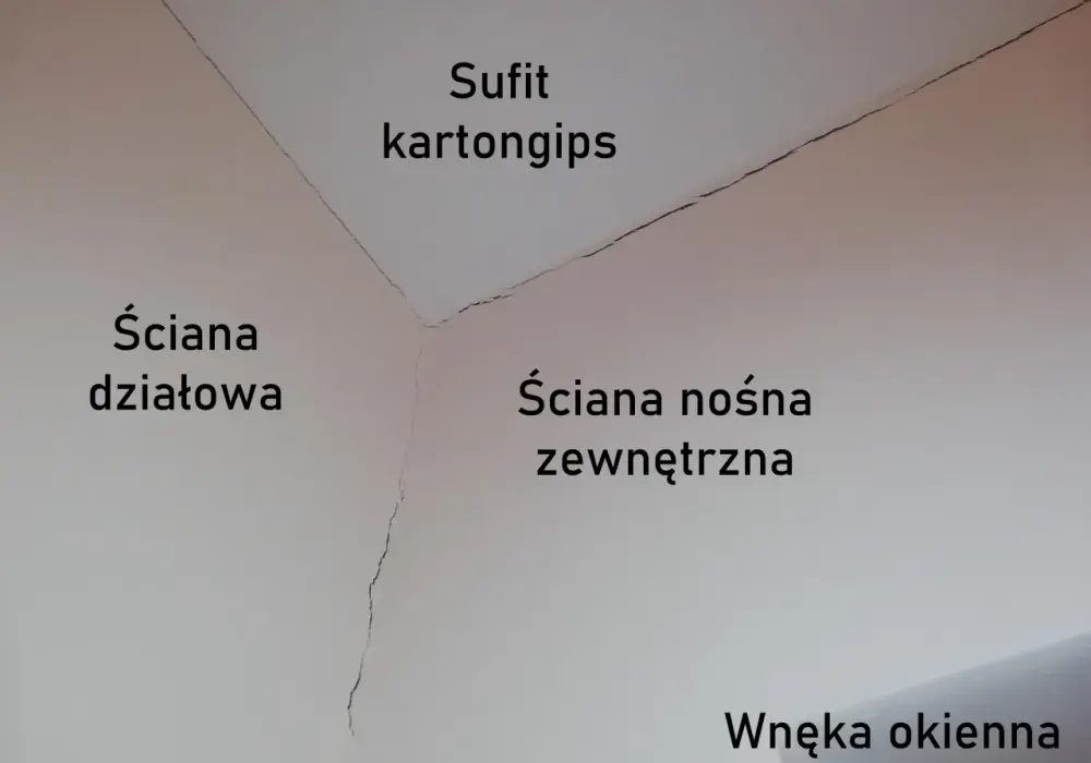 Pękające ściany i osiadanie budynku - Kiedy rysa staje się groźna?