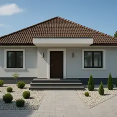 Jaki kolor elewacji do brązowego dachu, aby uniknąć nietrafionych wyborów?
