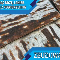 Jak usunąć rdzę z metalu? Zdjęcie przedstawia zardzewiałą, metalową powierzchnię, która wymaga renowacji.