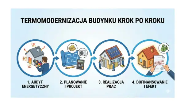 Termomodernizacja i dofinansowanie - Jak nie utknąć w formalnościach?